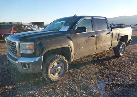 2015 GMC Sierra 2500Hd Sle from USA, damaged, VIN 1GT12YEG8FF512503